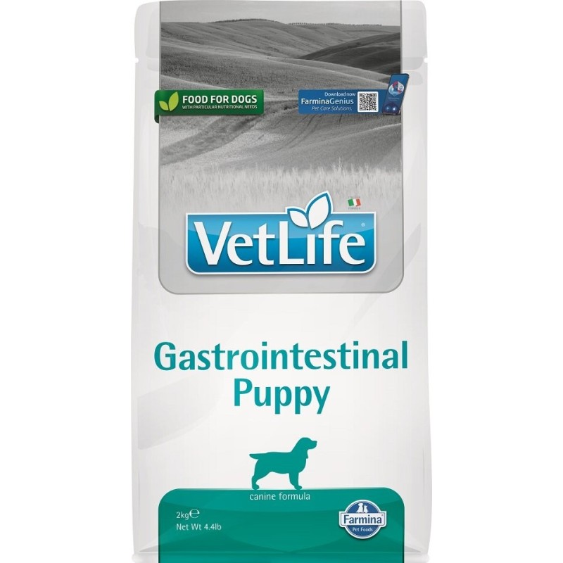 FARMINA Vet Life Gastrointestinal Puppy Trockenfutter für Welpen mit empfindlichem Verdauungssystem 2 kg
