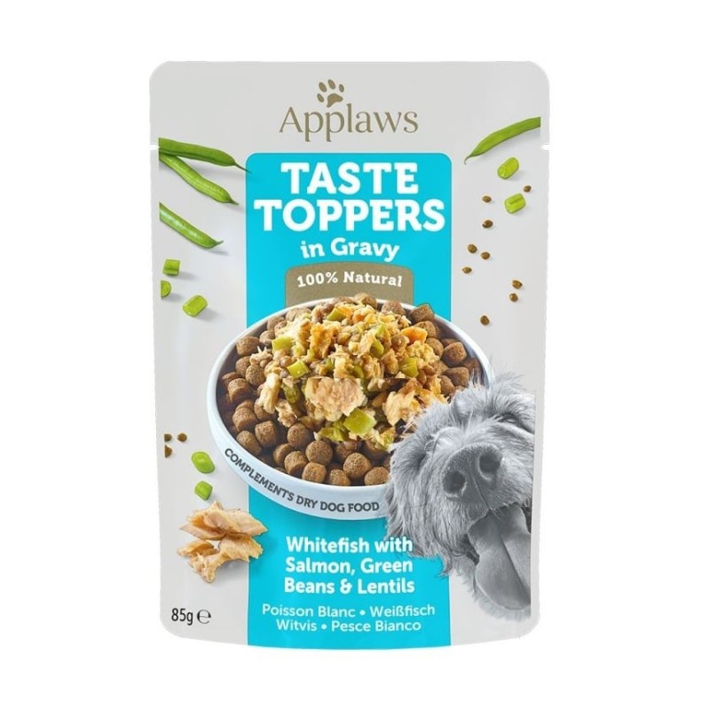 APPLAWS APPLAWS Taste Toppers Weißfisch, Lachs, Geleebohnen 85g
