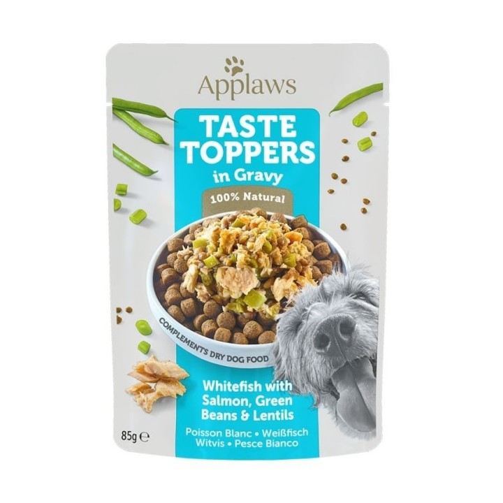 APPLAWS APPLAWS Taste Toppers Weißfisch, Lachs, Geleebohnen 85g