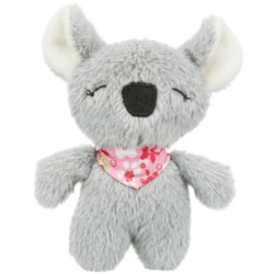 TRIXIE Koala Spielzeug, für Katzen, Plüsch, 12 cm, mit Katzenminze