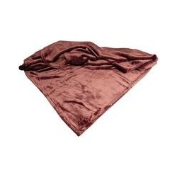 Schecker - Bestickte Mikrofaserdecke Premium [Beere - ohne Bestickung]