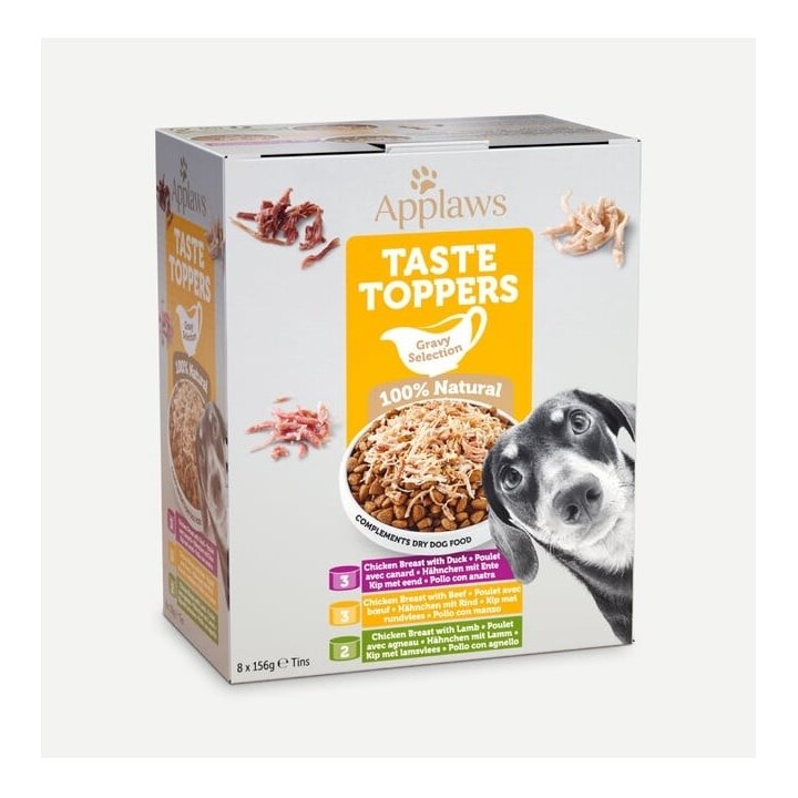 APPLAWS Taste Toppers 8x156g Gravy Multipack