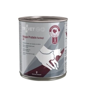 TROVET Unique Protein Turkey UPT Nassfutter für Hunde und Katzen mit Pute 6x800 g