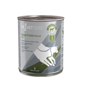 TROVET Unique Protein Horse UPH Nassfutter für Hunde und Katzen mit Pferdefleisch 12x800 g