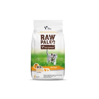VETEXPERT Raw Paleo Kitten Turkey&amp,Chicken für Kätzchen Truthahn, Huhn 2 kg