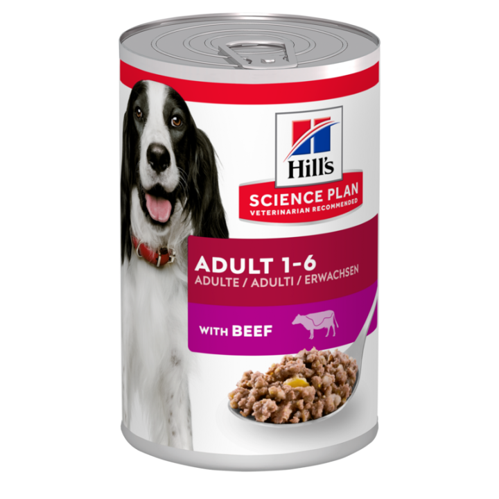HILL'S Science Plan Canine Adult Beef 370 g für ausgewachsene Hunde mit Rindfleisch
