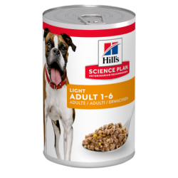 HILL'S Science Plan Canine Adult Light Chicken 370 g für übergewichtige erwachsene Hunde Huhn