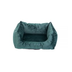 FERA Glamour Schlafsofa rechteckig grün L 65x75x27 cm