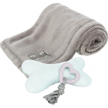 TRIXIE Welpen-Set (Decke, 2 Spielzeuge)