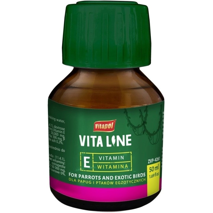 VITAPOL Vitamin E für exotische Vögel 50ml