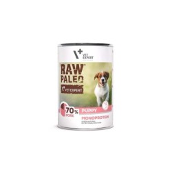 VETEXPERT Raw Paleo Schweinefleisch Welpen Dose 400g