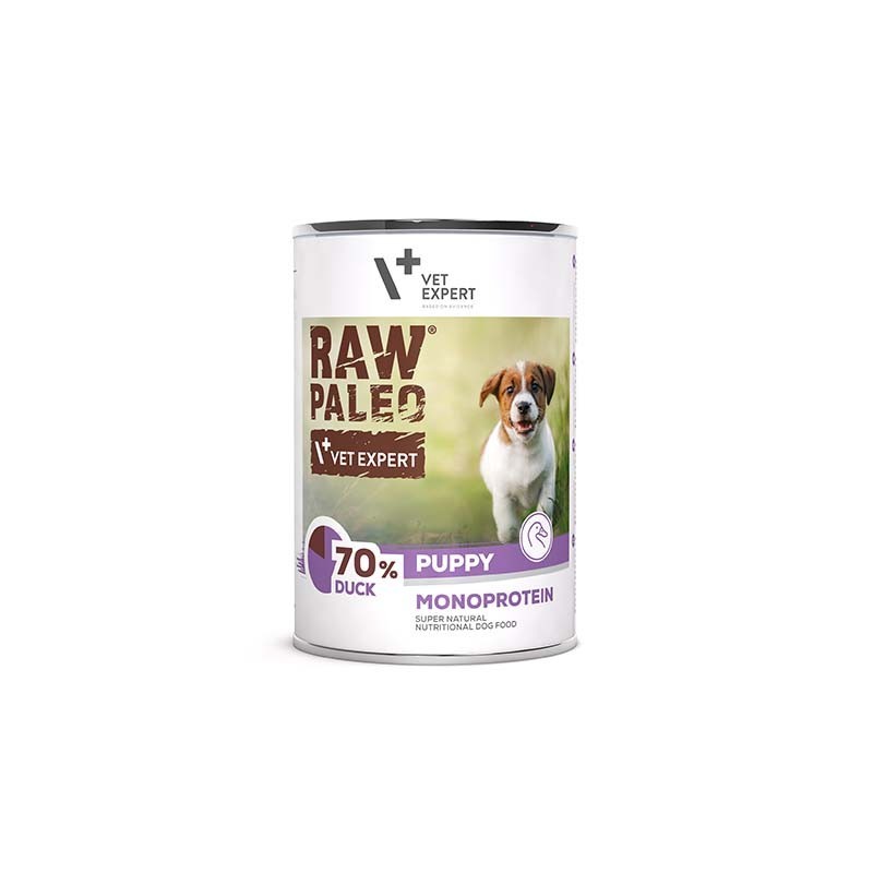 VETEXPERT Raw Paleo Ente Duck Puppy 400g