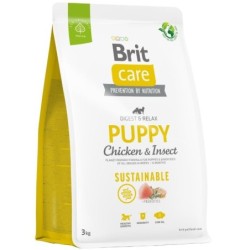 BRIT Care Sustainable Puppy mit Huhn und Insekten 3 kg