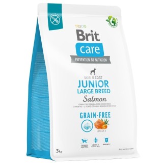 BRIT Care Grain-free Junior Large Breed Trockenfutter mit Lachs 3 kg
