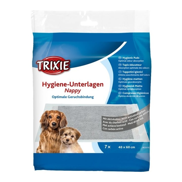 TRIXIE Hygienekissen mit Aktivkohle für Welpen 40x60cm 7St