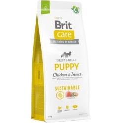 BRIT Care Sustainable Puppy mit Huhn und Insekten 12 kg