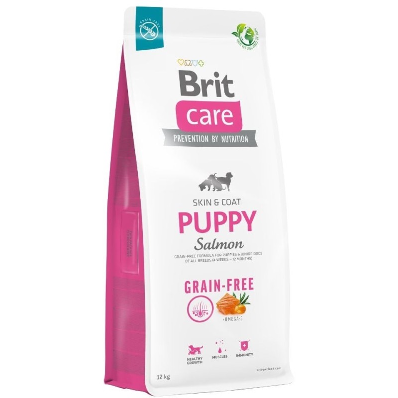 BRIT Care Grain-free Puppy Trockenfutter mit Lachs 12 kg