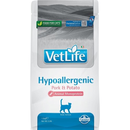 FARMINA VetLife Hypoallergenic Adult Pork Potato 1.5 kg