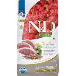 FARMINA N&amp,D Quinoa Duck Broccoli Asparagus Neutered 1.5 kg