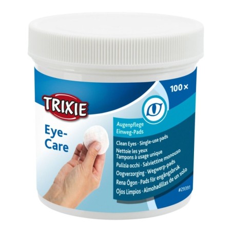 TRIXIE Eye Care Hygienetücher für saubere Augen 100 Stück
