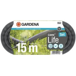 GARDENA Liano Life Textilschlauch 15 m Satz