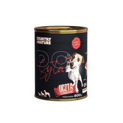 COUNTRY&amp,NATURE Rotes Fleisch-Schmaus Nassfutter für Hunde 800 g