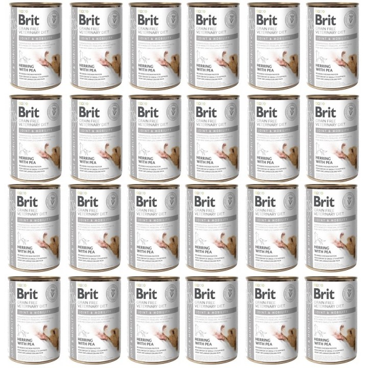 BRIT Veterinary Diet Dog Joint &amp, Mobility 24x400 g