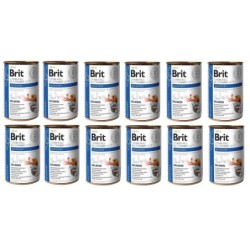 BRIT Veterinary Diet Recovery Salmon Erholungsfutter für Hunde und Katzen 12x400g