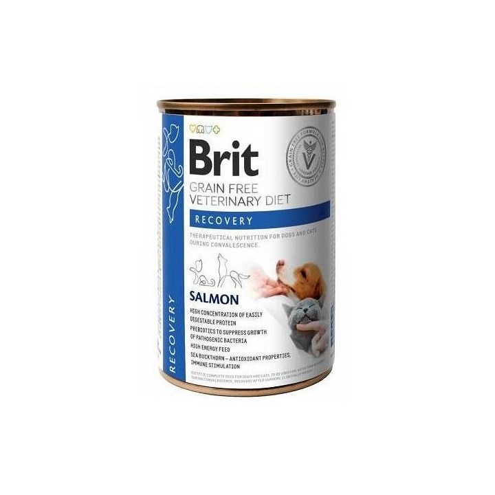 BRIT Veterinary Diet Recovery Salmon 24x400 g