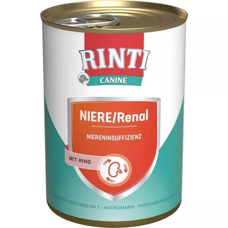 RINTI Canine Kidney-diet/Renal beef 400 g