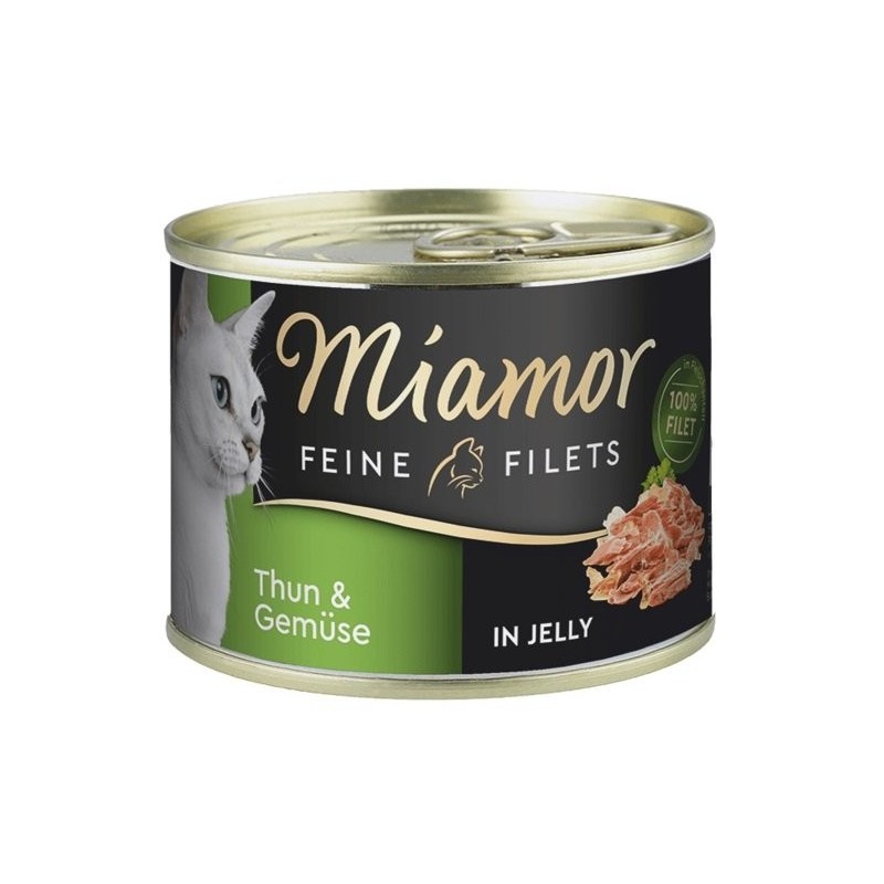 MIAMOR Feline Filets Thunfisch mit Gemüse in Gelee 185 g