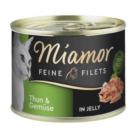 MIAMOR Feline Filets Thunfisch mit Gemüse in Gelee 185 g