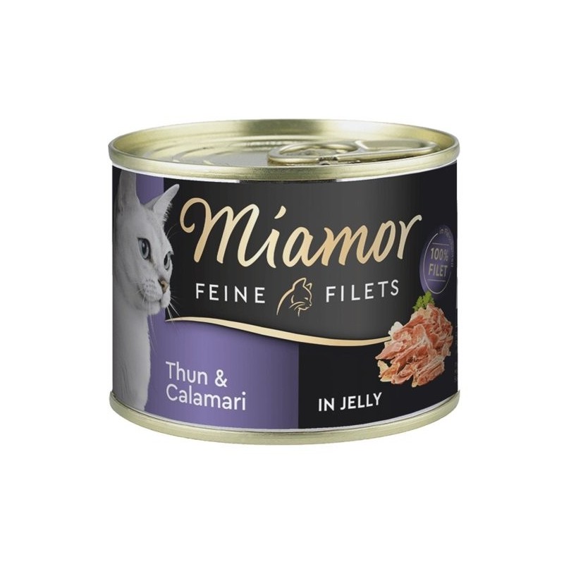 MIAMOR Feline Filets Thunfisch und Tintenfisch galatte 185 g