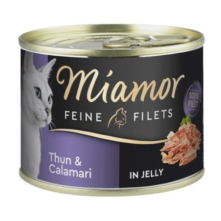 MIAMOR Feline Filets Thunfisch und Tintenfisch galatte 185 g