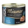 MIAMOR Feline Filets Thunfisch und Garnelen in Gelee 185 g