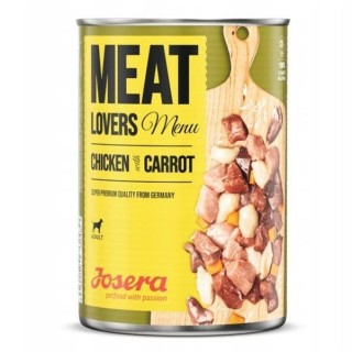 JOSERA Meatlovers menu Hähnchen mit Karotten 800g