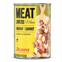 JOSERA Meatlovers menu Hähnchen mit Karotten 800g