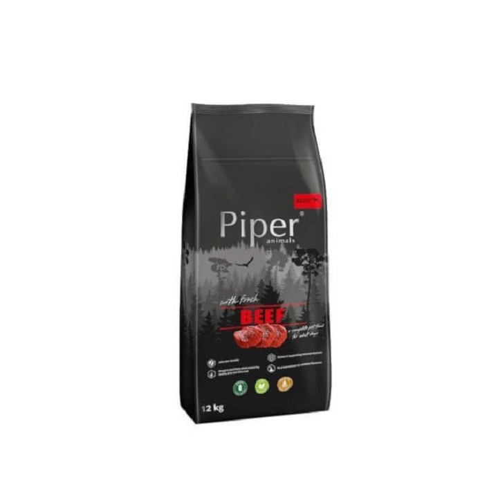 PIPER Hundetrockenfutter mit Rindfleisch 12 kg