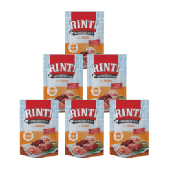 RINTI Kennerfleisch Chicken Huhn Frischebeutel 400 g 5+1 GRATIS