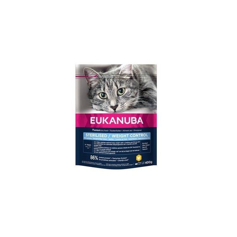 EUKANUBA Adult sterylised rich in chicken 2kg