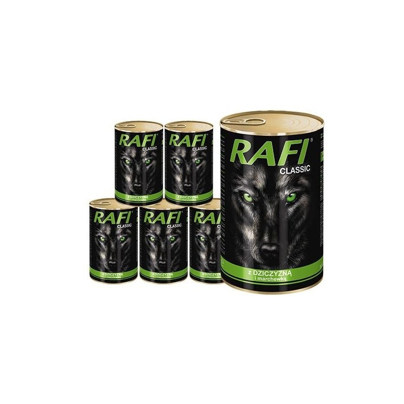 DOLINA NOTECI Rafi Classic mit Wildbret und Karotte in Sauce 20x1240g