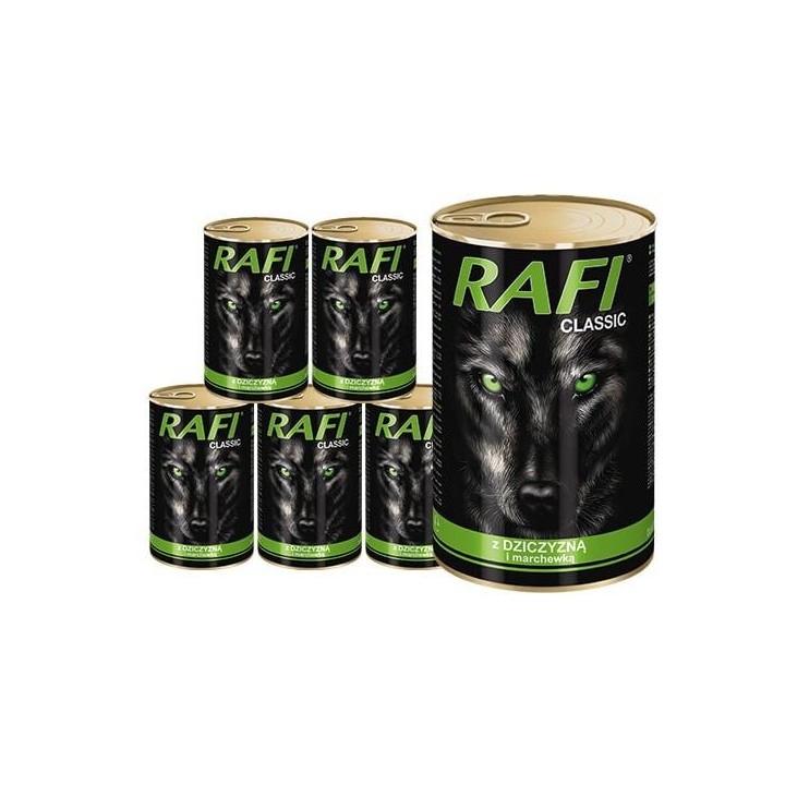 DOLINA NOTECI Rafi Classic mit Wildbret und Karotte in Sauce 20x1240g