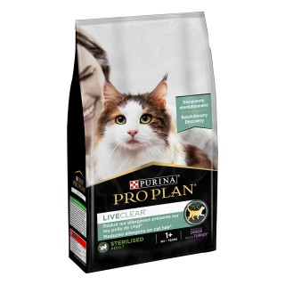 PURINA PRO PLAN LiveClear Sterilised Adult Truthahn - 1,4 kg