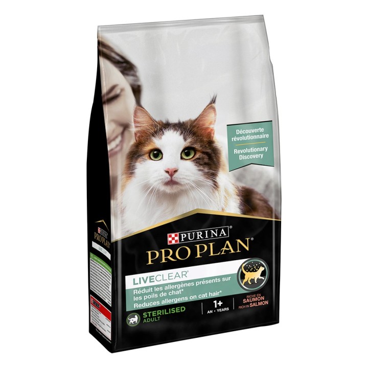 PURINA PRO PLAN LiveClear Sterilised Adult Lachs - 1,4 kg