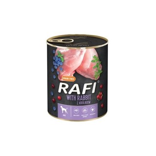 RAFI Futter mit Kaninchen, Heidelbeeren und Preiselbeeren 800g