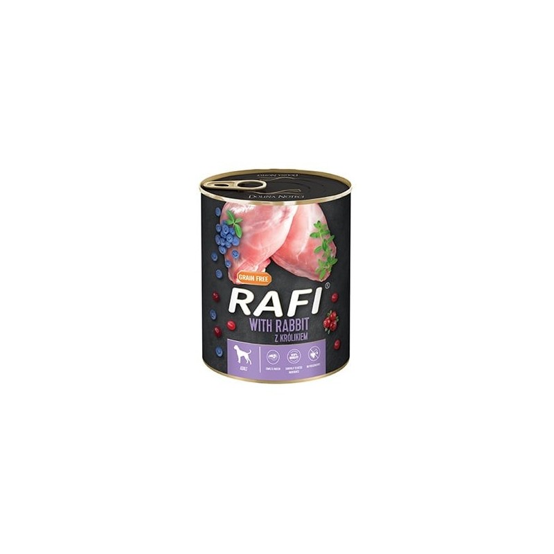RAFI Kaninchen, Heidelbeeren und Preiselbeeren Hundefutter 400g