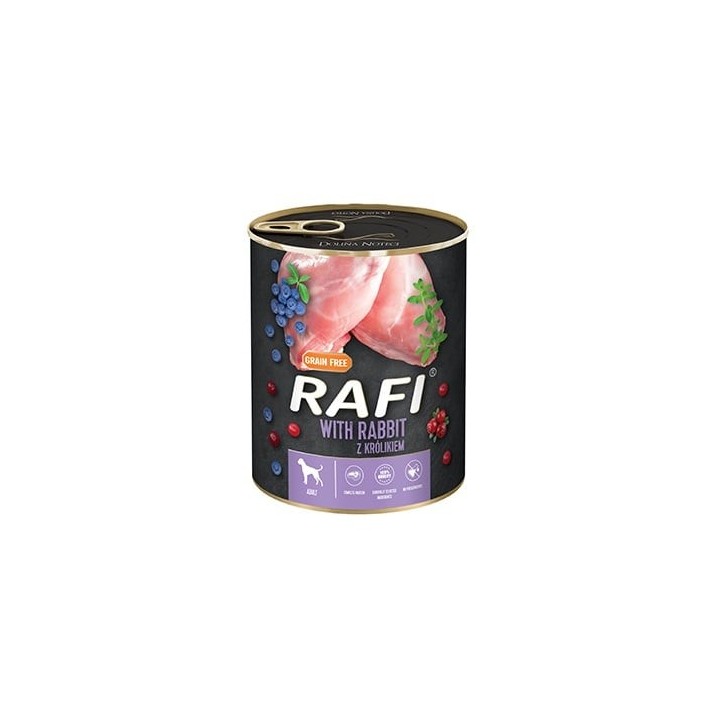 RAFI Kaninchen, Heidelbeeren und Preiselbeeren Hundefutter 400g