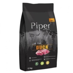 PIPER Trockenfutter mit Ente für Hunde 12 kg
