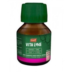 VITAPOL Vitaline Zink + Jod für exotische Vögel 50ml