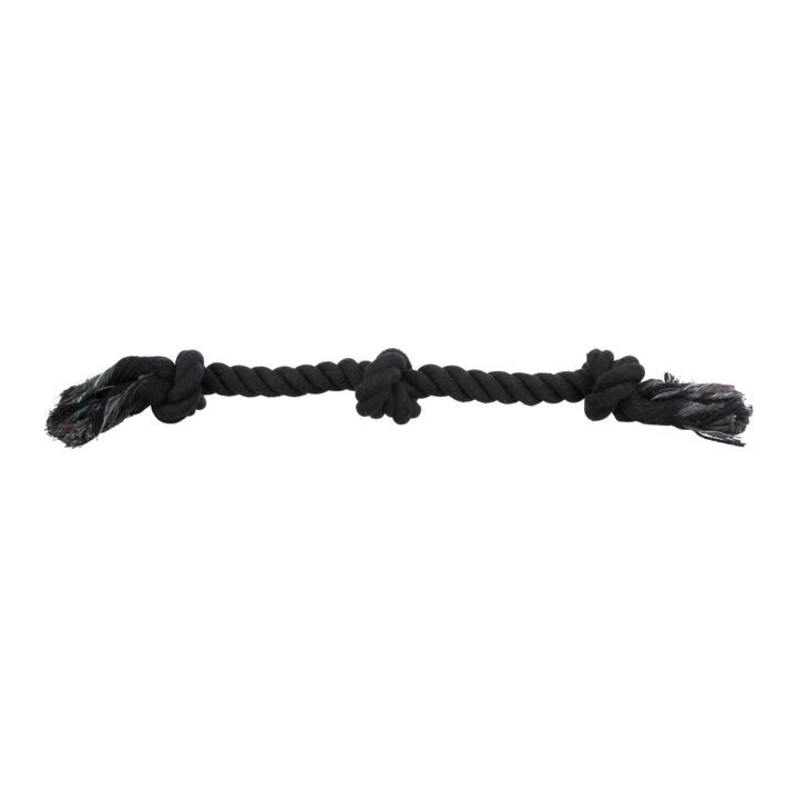 TRIXIE Hundeleine mit Knoten 70 cm schwarz